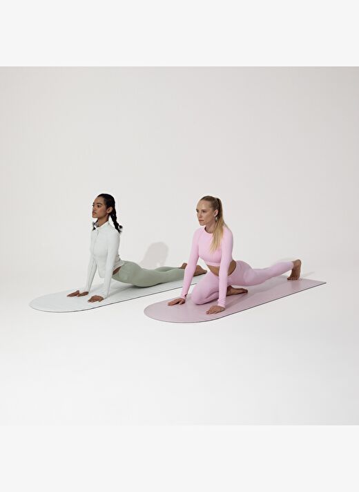 ACT FİTNESS YOGA FİTNESS MATI OVAL AÇIK PEMBE 2