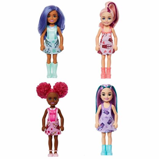 Barbie Chelsea Pop Reveal Boba Çayı Serisi HRK63  3