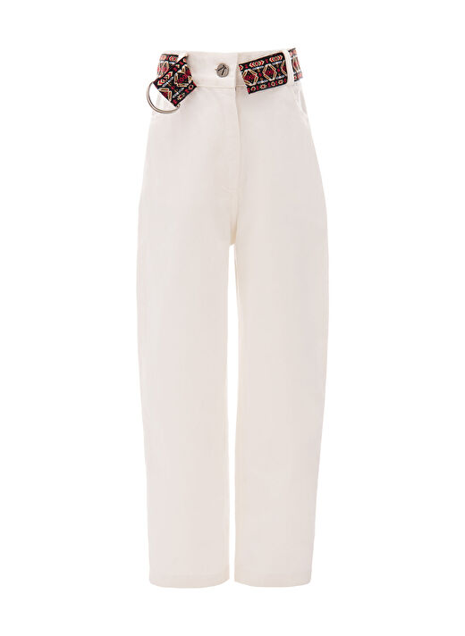 Etnik kemerli pantolon 1