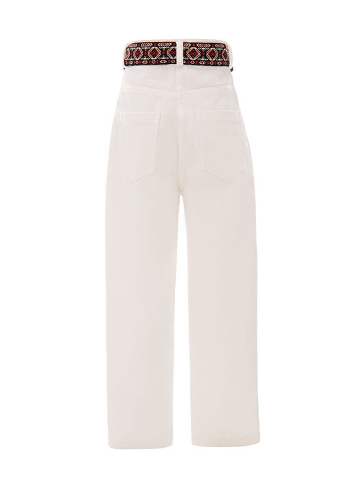 Etnik kemerli pantolon 2