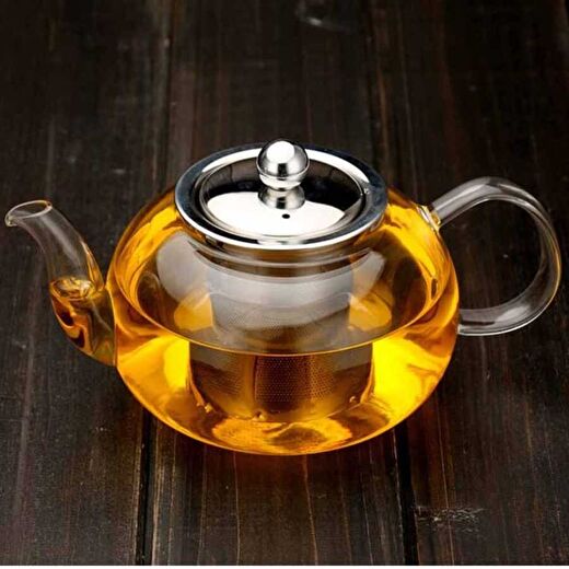COFFEE TOOLS CAM DEMLİK 400 ML - ÇELİK SÜZGEÇ (CD-400M) 4