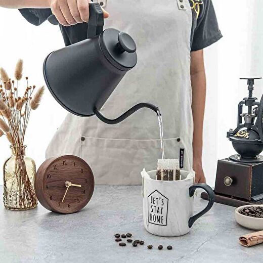 Barista Kettle - Slim Siyah 800 Ml (BKS-08) 2
