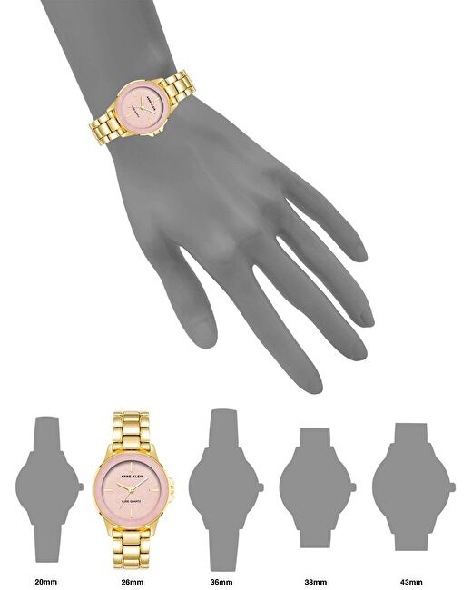 ANNE KLEIN AK-4132RQGB Kadın Kol Saati 4