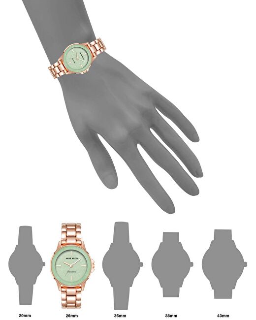 ANNE KLEIN AK-4132AVRG Kadın Kol Saati 4