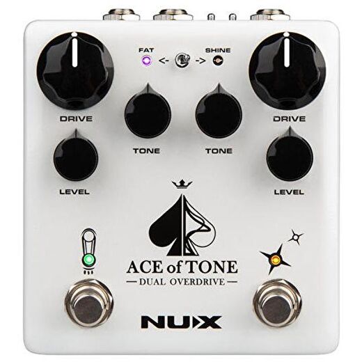 Nux Ace Of Tone Dual Overdrive Pedalı 1