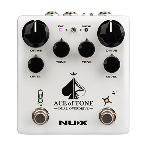 Nux Ace Of Tone Dual Overdrive Pedalı 2