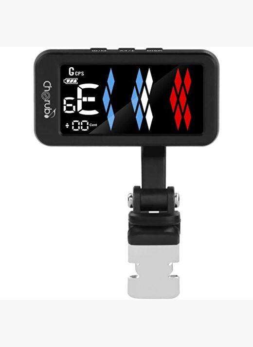 Cherub WST-905Li Flow Tune Şarj Edilebilir Kromatik Clip On Tuner 2
