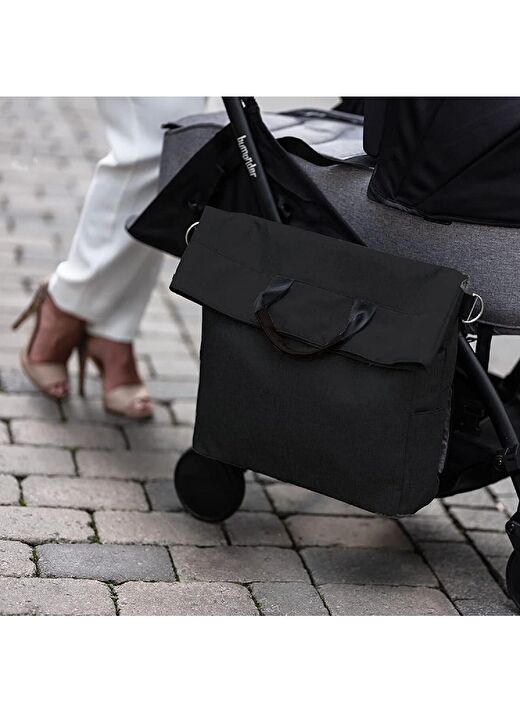 Bumprider Bebek Yan Bakım Çantası / Black Black 3