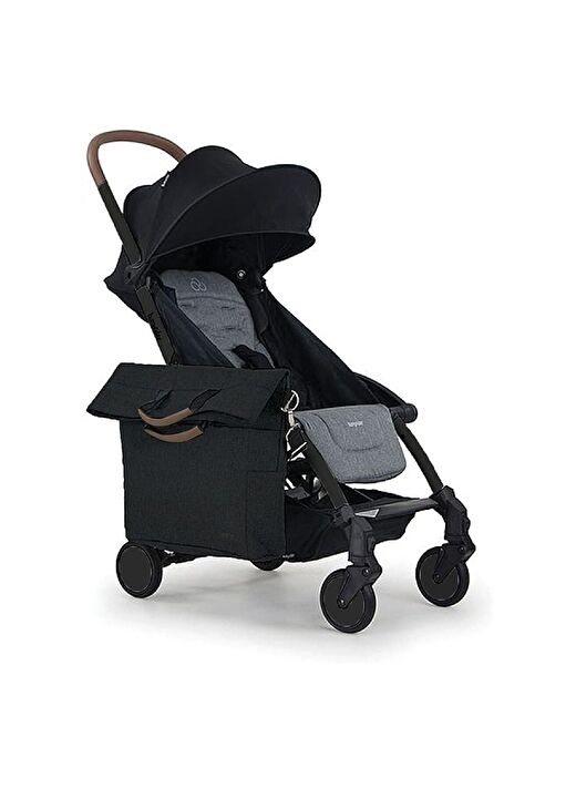 Bumprider Bebek Yan Bakım Çantası / Black-Brown 2