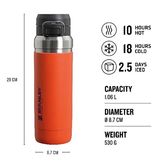 Stanley The Quick Flip Paslanmaz Çelik Termos 1.06 LT-10-09150-086 2