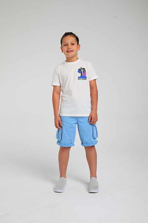 Erkek Çocuk Sırt Baskılı Tshirt 2