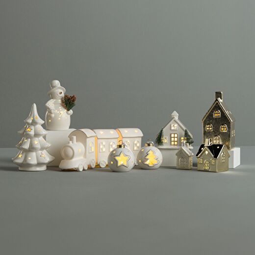 Linens Train 29x6,6x10,5 cm Led Dekor 2