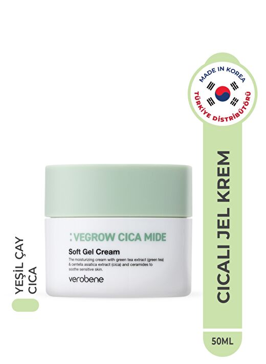 Vegrow Cica Mide Nemlendirici Jel Krem 50ml 1