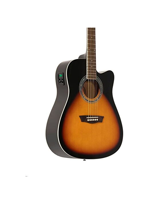 Washburn WA90CEVSB Elektro Akustik Gitar 3