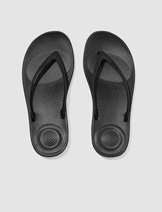 FitFlop IQUSHION ERGONOMIC E54 Siyah Kadın Parmak Arası Terlik 2