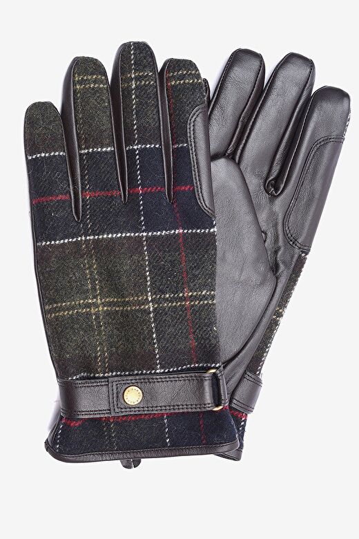 Barbour Newbrough Tartan Eldiven TN11 Classıc 1
