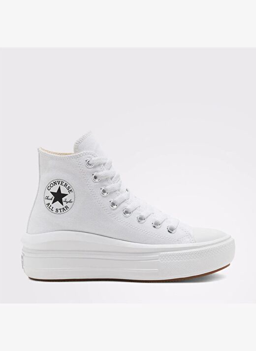 Converse 568498C Beyaz Kanvas Kadın Sneaker 1
