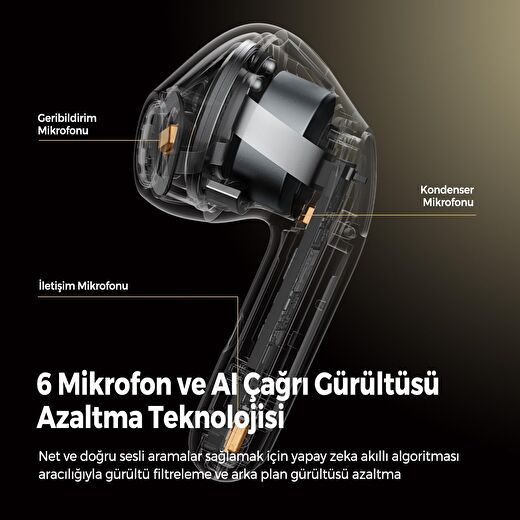 Soundpeats Air4 Kablosuz Kulaklık Uyarlanabilir Aktif Gürültü Engelleme, Bluetooth 5.3 Kulaklık 3
