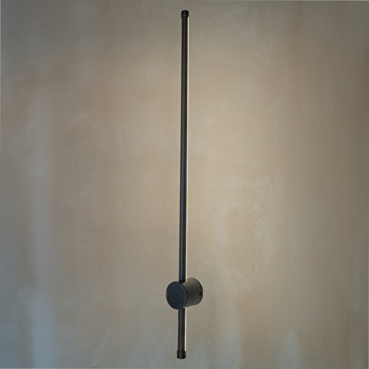 Modern Lüks Siyah Duvar Apliği 80cm 2