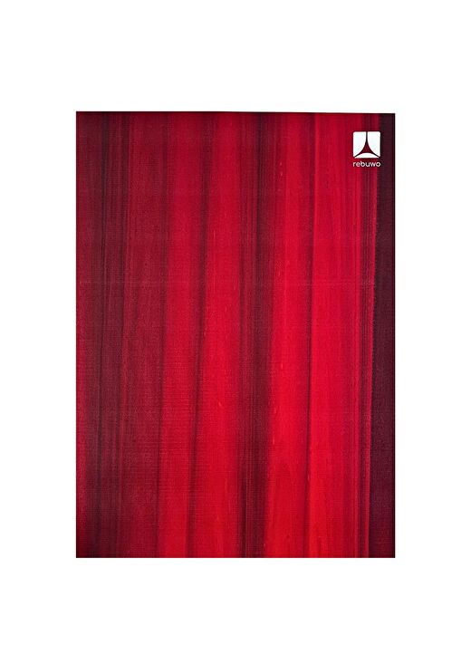 Rebuwo Per Yoga Mat Kaydırmaz Yoga Mat Çevre Dostu Yoga Mat Eco Friendly Mat 5mm Bordo 2