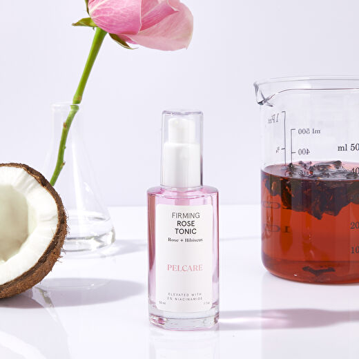 FIRMING ROSE TONIC - GÜL SUYU + NIACINAMIDE İÇEREN GÖZENEK KARŞITI TONİK 4