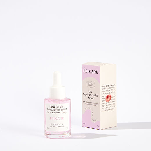 ROSE SUPER-ANTIOXIDANT SERUM + ANTIOKSIDAN İÇEREN GÖZENEK KARŞITI SU BAZLI SERUM 4