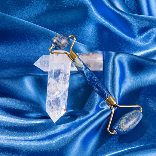LAPIS LAZULI FACE ROLLER 2