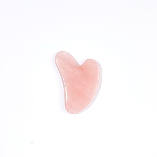 ROSE QUARTZ HEART - GUA SHA 1