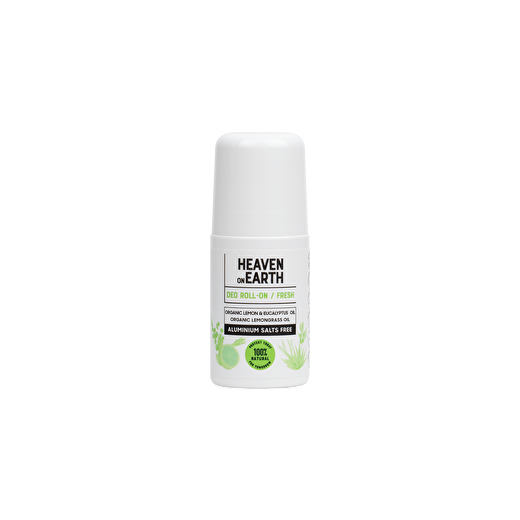 %100 Doğal Organik Roll On Aluminyum Tuzları Içermez Ter Kokusu Önleyici Fresh 50 ml Vegan 1