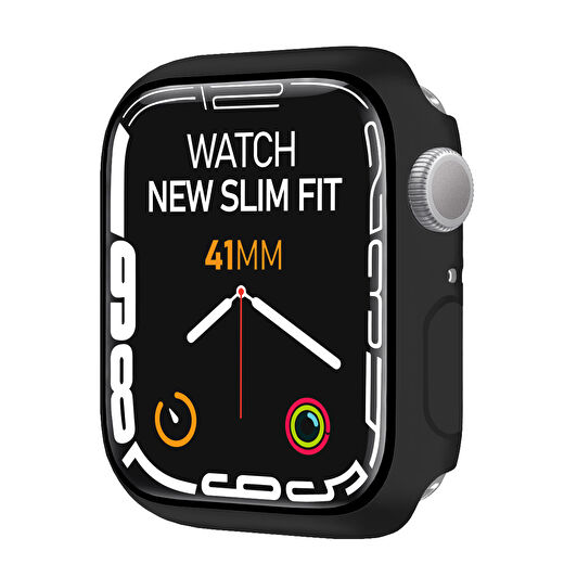 Buff Apple Watch New Slim Fit 41mm Kılıf Siyah 1