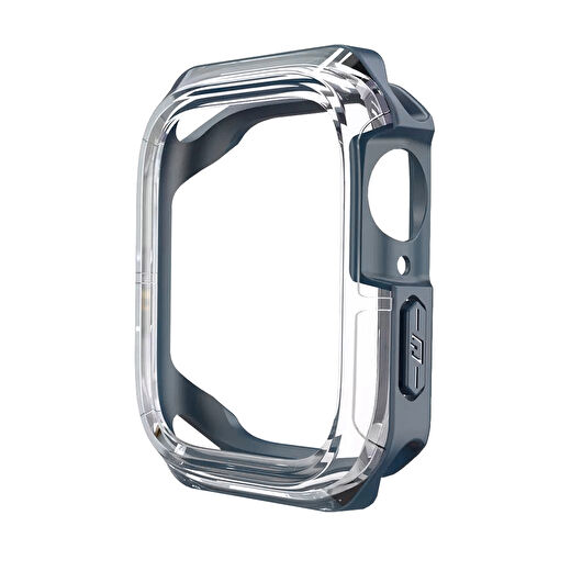 Buff Apple Watch Air Hybrid Kılıf 45mm Mavi 4