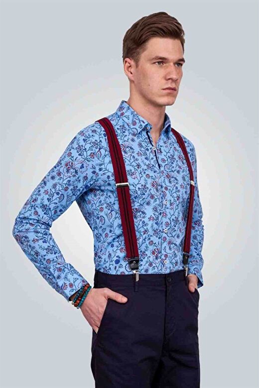 Bordo Erkek Pantolon Askısı 2