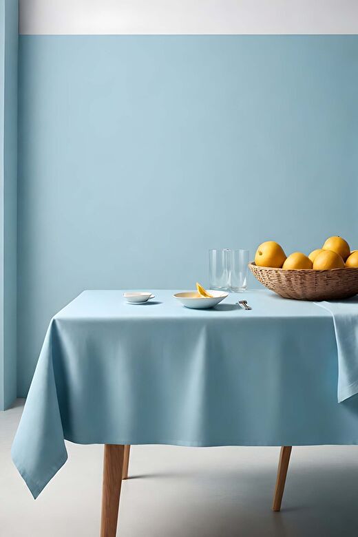 Klasik Kare Masa Örtüsü 160x160 cm 2