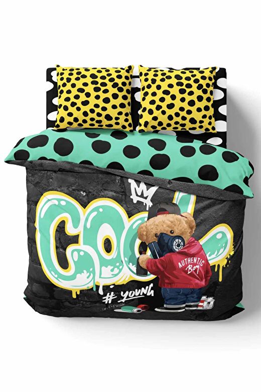 Teddy Cool Çift Kişilik Nevresim Takımı 1