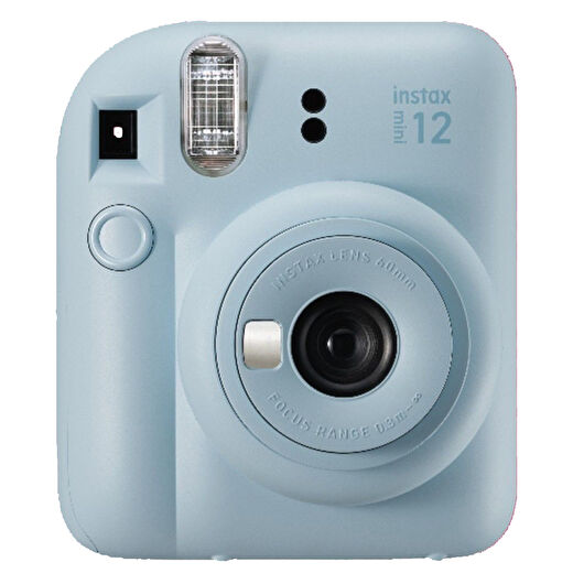 Fujifilm İnstax Mini 12 Fotoğraf Makinesi+Askı+Pil +10’lu Film  (mavi) 2