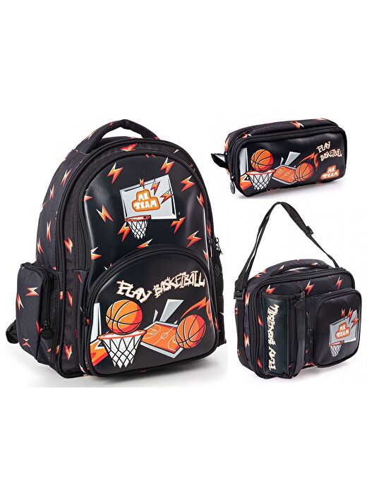 Me Çanta Me Team Play Basketbol Üçlü Erkek Çocuk Okul Çanta Seti 24157 1