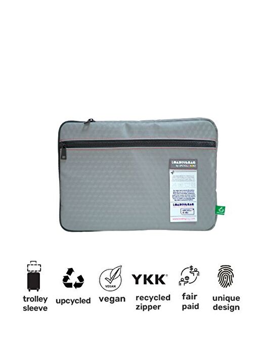 Urban Laptop by Upcycle Hero MacBook 13.3” & 13.6” Uyumlu İleri Dönüşüm Laptop Çantası 1