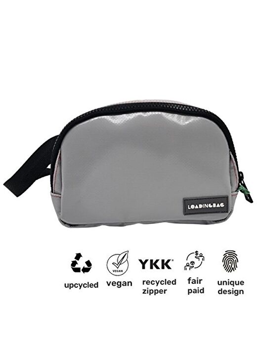 Urban Daily Belt Bag Geri Dönüşüm Bel Çantası Gri 1