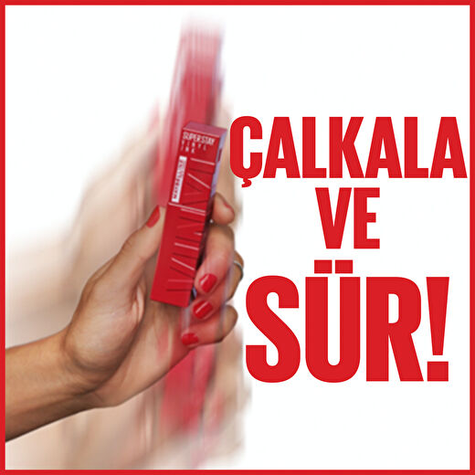 Super Stay Vinyl Ink Uzun Süre Kalıcı Likit Parlak Ruj 15 Peachy 3