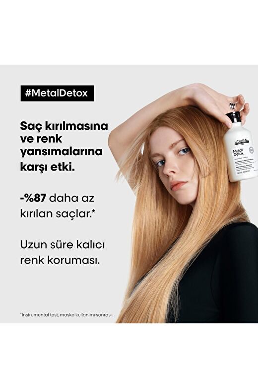 Loreal Professionnel Işlem Görmüş Ve Yıpranmış Saçlar Için Metal Karşıtı Arındırıcı Şampuan 500ml 3