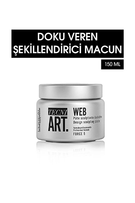 L'oreal Professionnel Techni Art Web Doku Veren Şekillendirici Macun 150 ML  1