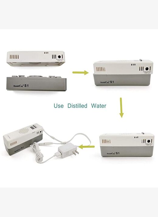 Humidicup S1 Elektronik Puro Nemlendirme Cihazı 300 Capacity 2