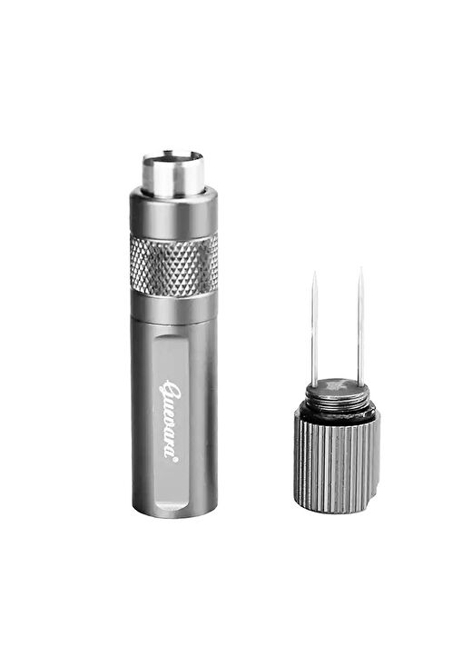 Guevara Drawpoker Puro İğnesi Ve Delicisi Silver 9cm 2