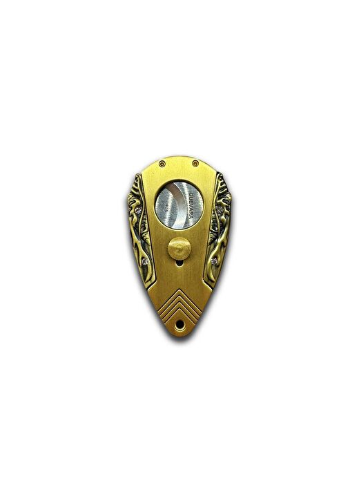 Guevara Gold Taşlı Kelebak Model Puro Kesici (60 Ring) 1