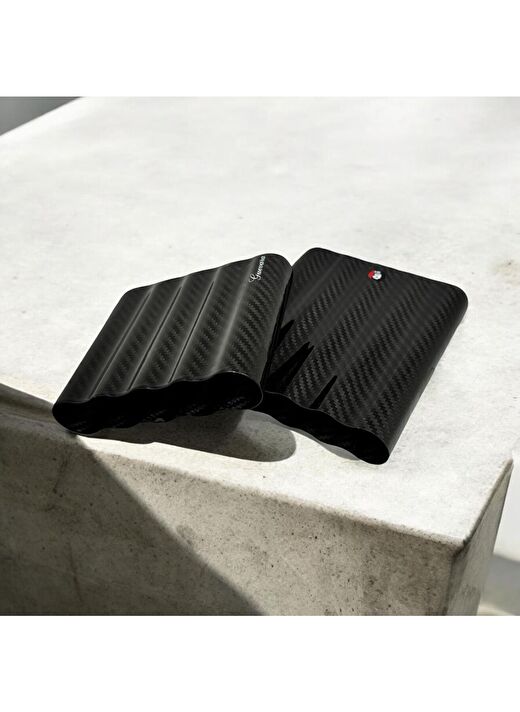 Guevara CarbonFiber Puro Kılıfı Siyah 5li (60Ring) 3
