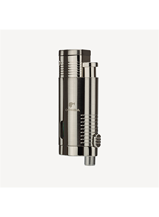 Cohiba 3 Torch Çakmak Ve Kesici Puro Seti Gunmetal 2