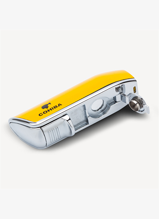 Cohiba Classic Üç Torch Delicili Puro Çakmağı Sarı 2