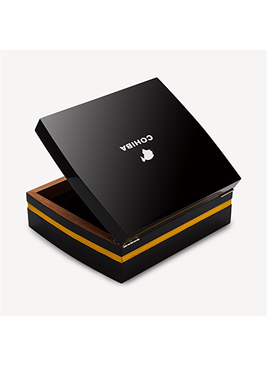 Cohiba Humidor Puro Kutusu Seti Black 3