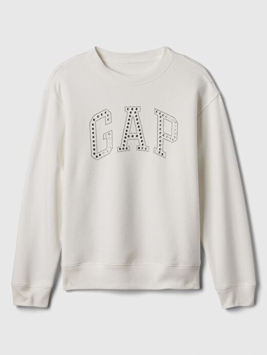 Gap Logo Bisiklet Yaka Fleece Sweatshirt 2