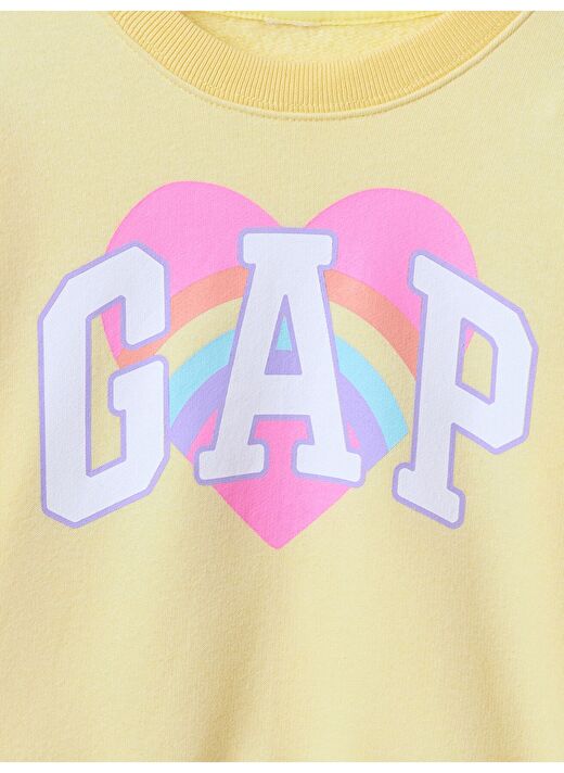 Havlu Kumaş Grafikli Sweatshirt 2